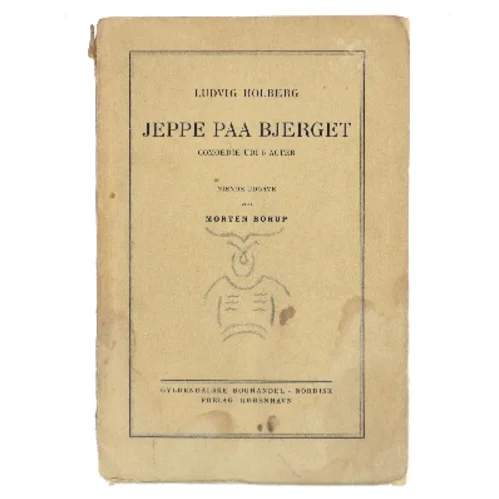 Jeppe paa Bjerget af Ludvig Holberg (Bog)