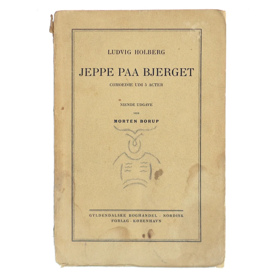 Jeppe paa Bjerget af Ludvig Holberg (Bog)