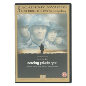 Saving Private Ryan med Tom Hanks (DVD)