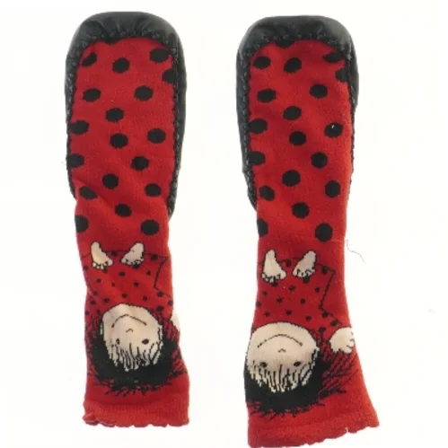 Røde børnesutsko med figurer fra Cirkeline (str. fod 17,5 cm)