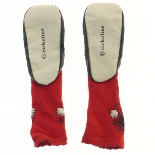 Røde børnesutsko med figurer fra Cirkeline (str. fod 17,5 cm)