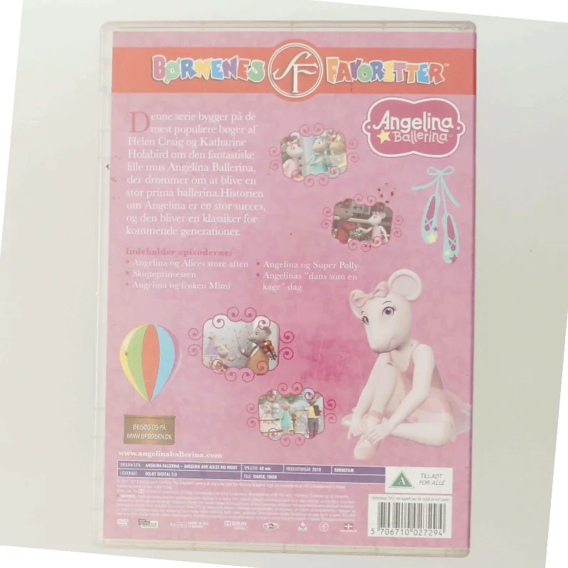 Angelina Ballerina 9: Angelina og Alices (DVD)