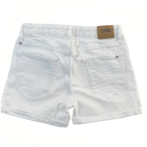 Hvide denim shorts fra Tommy Hilfiger (str. 164)