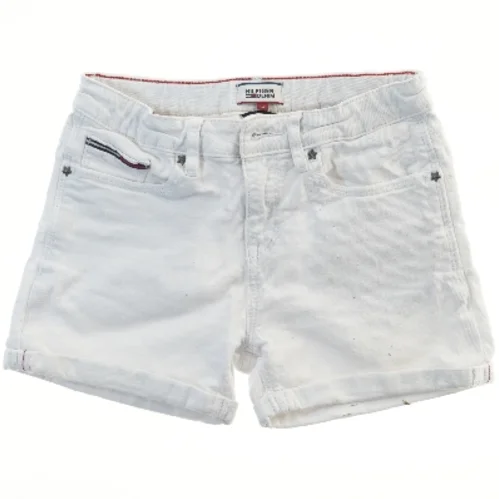Hvide denim shorts fra Tommy Hilfiger (str. 164)