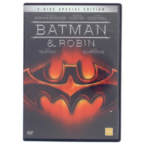 Batman & Robin Special Edition med Arnold Schwarzenegger (DVD)