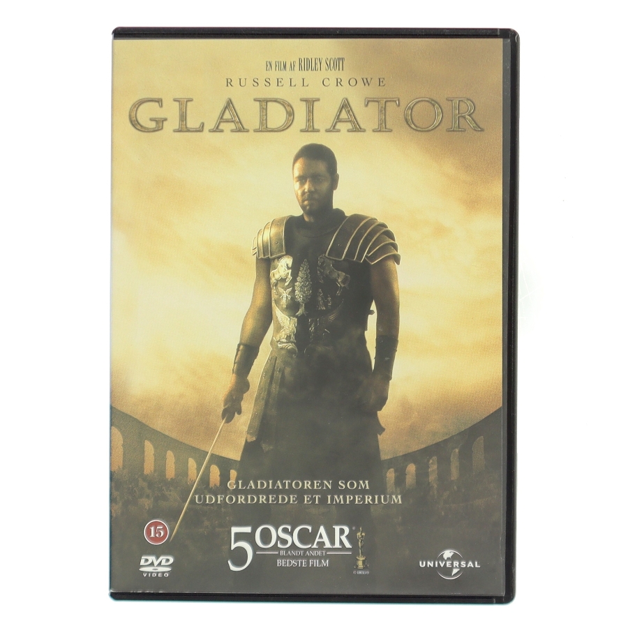 Gladiator med Russell Crowe (DVD)