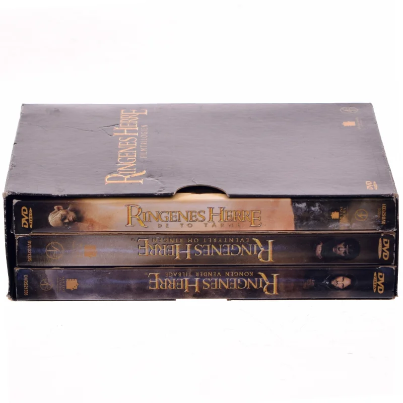 Ringenes Herre Filmtrilogien med Elijah Wood (DVD)
