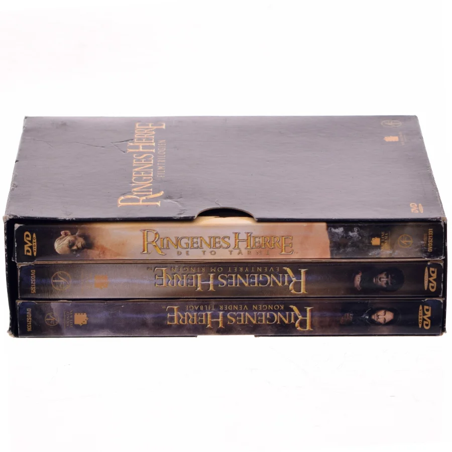 Ringenes Herre Filmtrilogien med Elijah Wood (DVD)