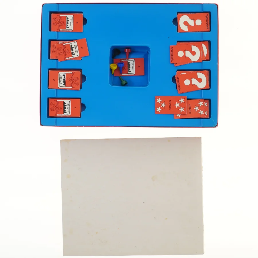 Danmark-spillet brætspil (str. 39x28 cm)