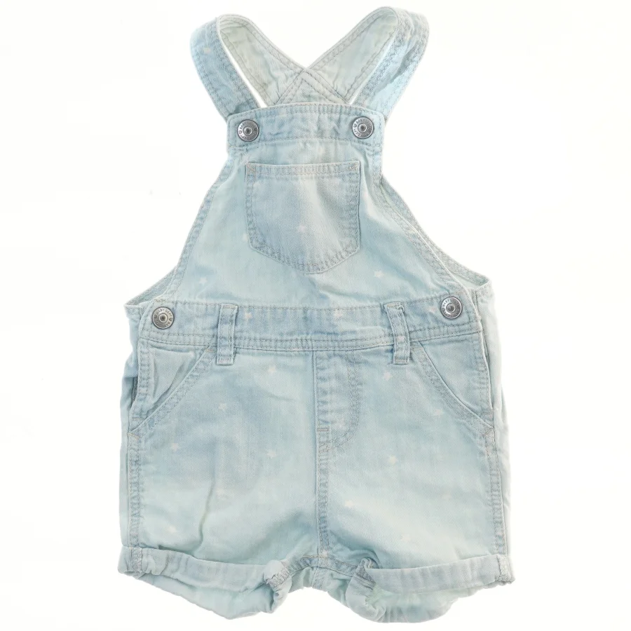 Lyseblå denim overalls til børn fra H&M (str. 74)