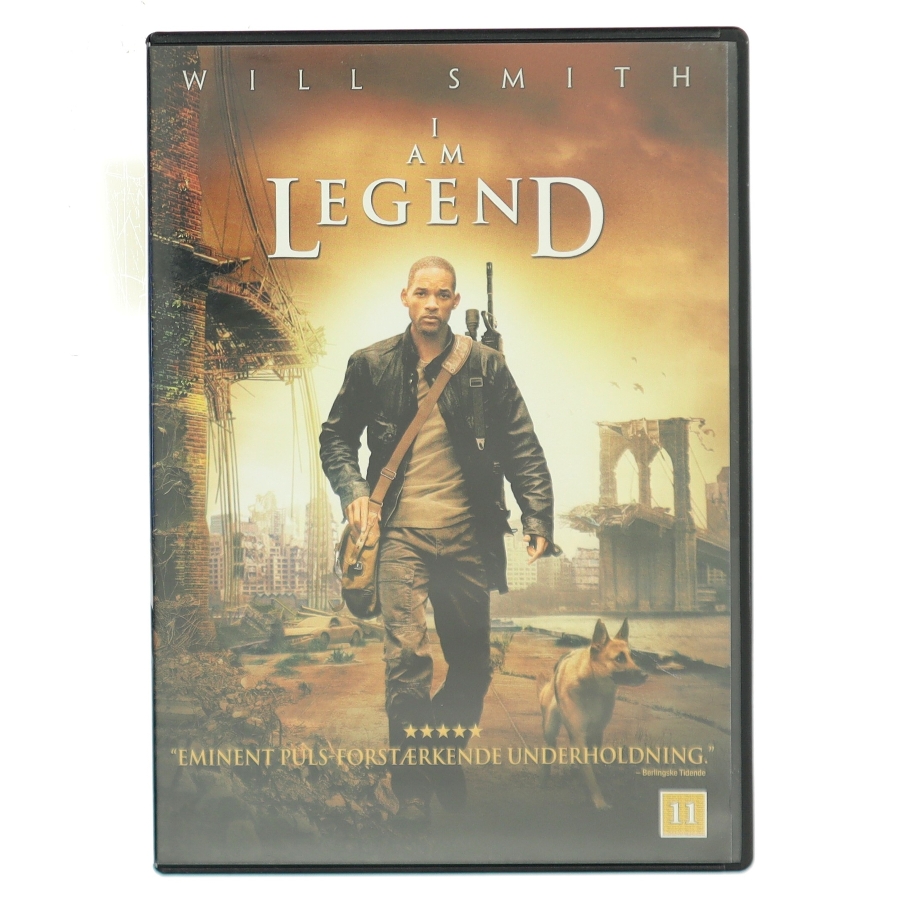 I Am Legend med Will Smith (DVD)