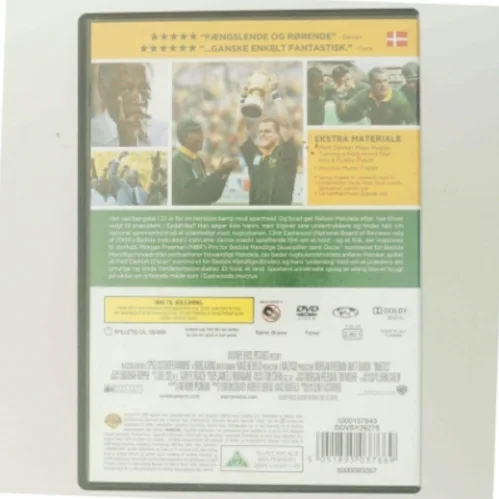 Invictus med Morgan Freeman (DVD)