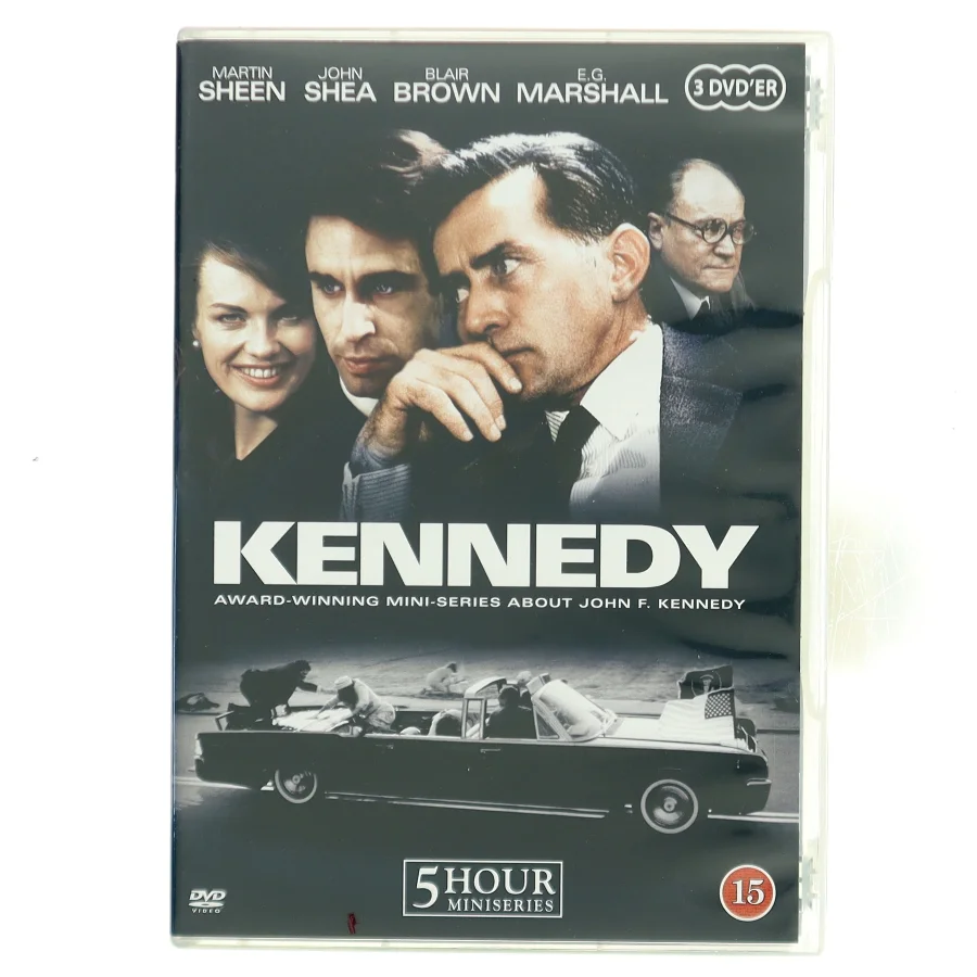 Kennedy (Miniseries) med Martin Sheen (DVD)