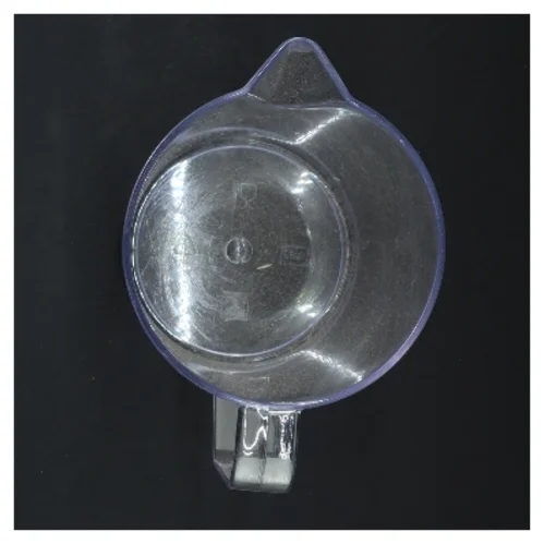 Gennemsigtig plastmålebæger (str. 16 cm)