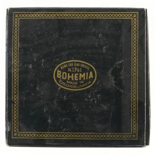Bohemia krystal kasse med bånd fra Bohemia (str. 22x22 cm)
