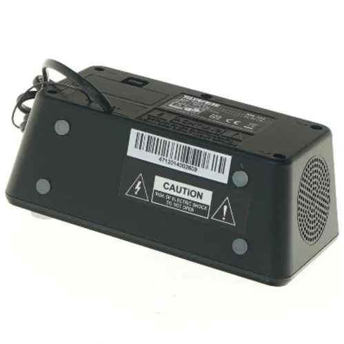 Digitalt ur med radio fra Terra (str. 17x9x7 cm)