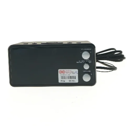 Digitalt ur med radio fra Terra (str. 17x9x7 cm)