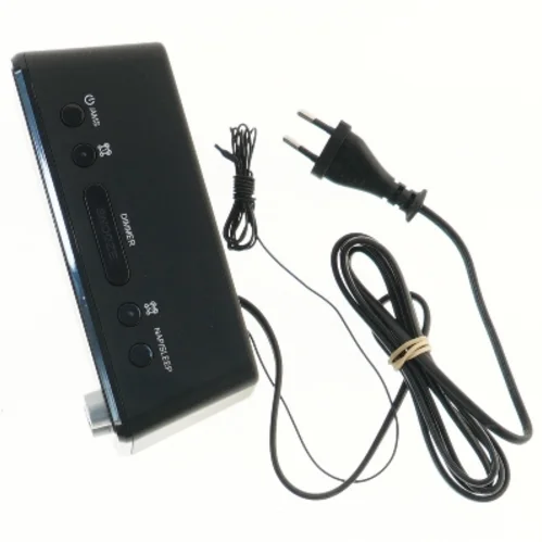 Digitalt ur med radio fra Terra (str. 17x9x7 cm)