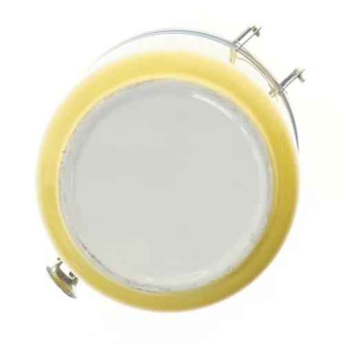 Keramisk opbevaringskrukke med kliklåg Ø12,5 cm (str. Ø 12,5 cm længde 16 cm)