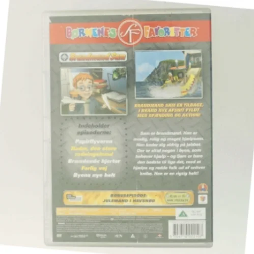 Byens Nye Helt med Brandmand Sam (animeret karakter) (DVD)
