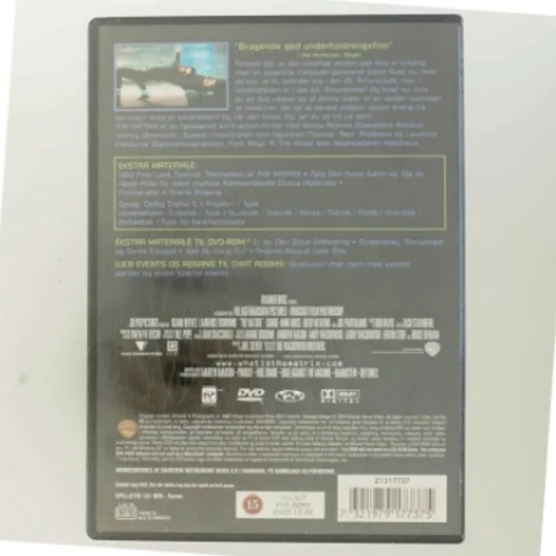 MATRIX, THE med Keanu Reeves (DVD)