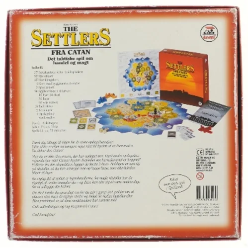 The Settlers Fra Catan brætspil (str. 27x27 cm)