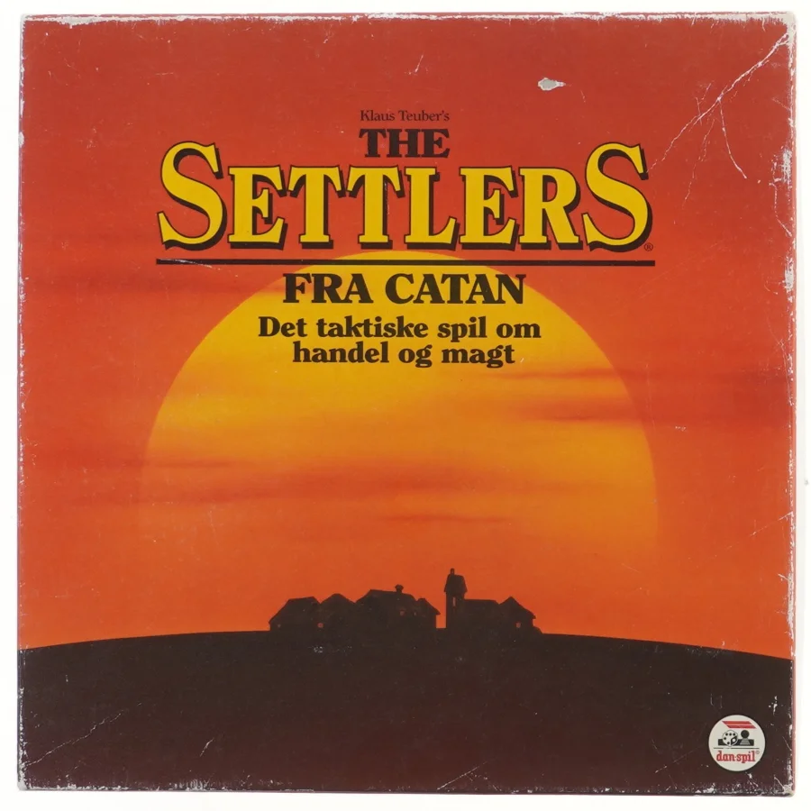 The Settlers Fra Catan brætspil (str. 27x27 cm)