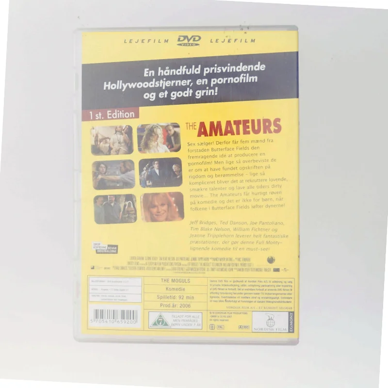 The Amateurs med Jeff Bridges (DVD)
