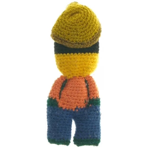 Hæklet dukke (str. 16,5 cm)