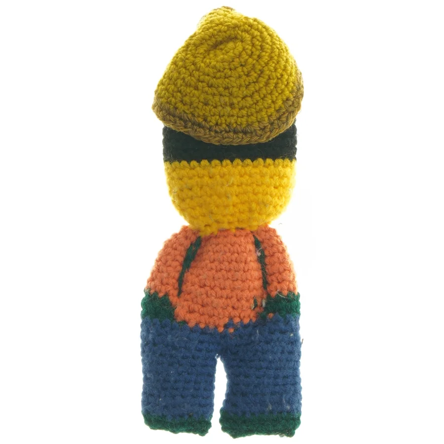 Hæklet dukke (str. 16,5 cm)