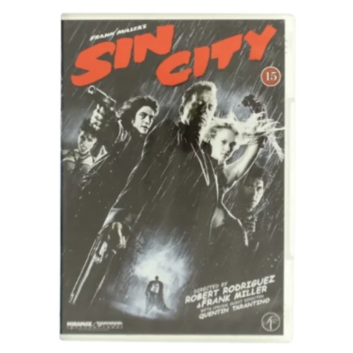 Sin City med Bruce Willis (DVD)