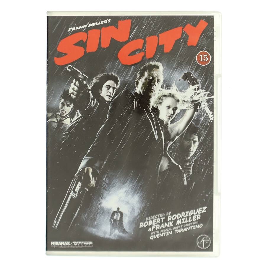 Sin City med Bruce Willis (DVD)