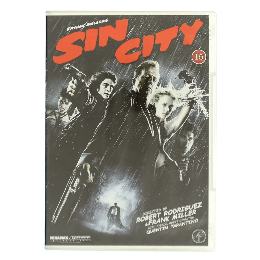 Sin City med Bruce Willis (DVD)