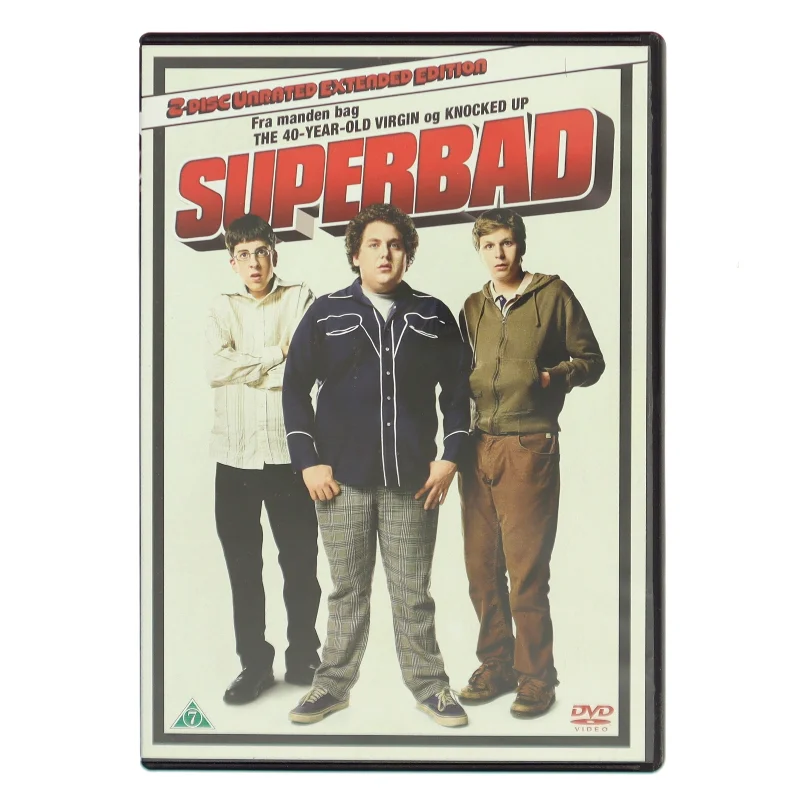 - Superbad med Jonah Hill (DVD)