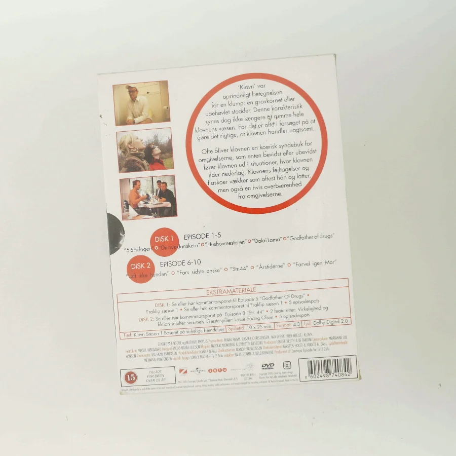 Klovn, 1.sæson med Casper Christensen (DVD)