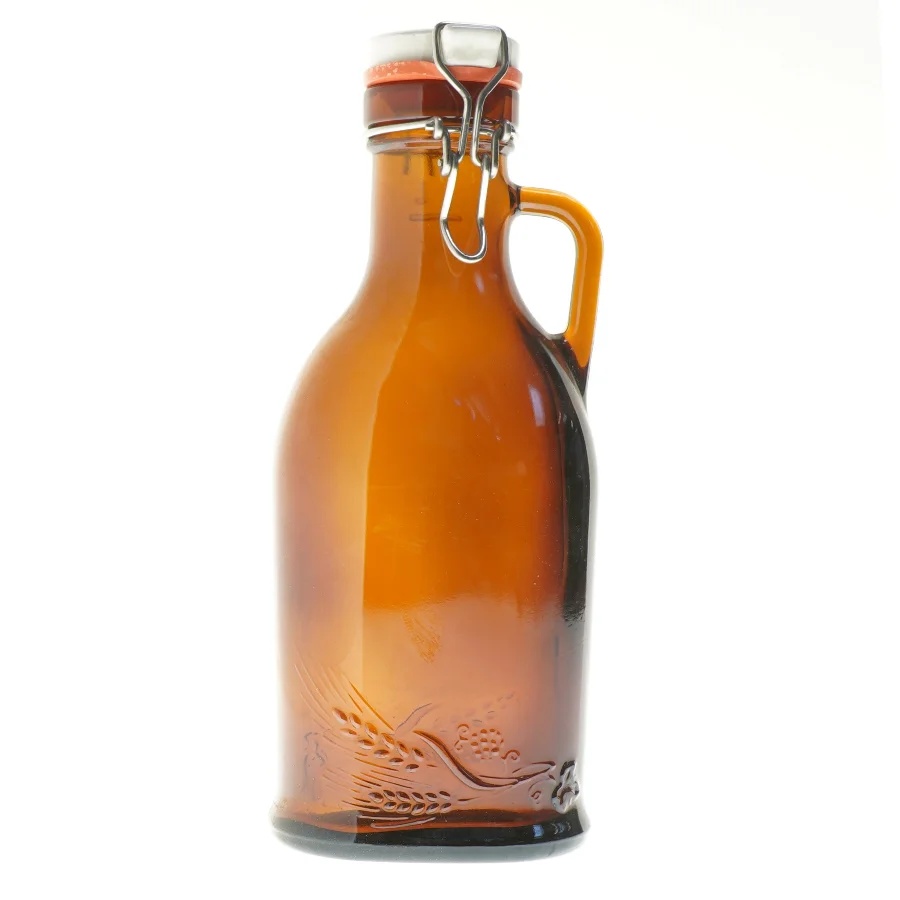 Glasflaske med patentlåg (str. 29,5 cm)