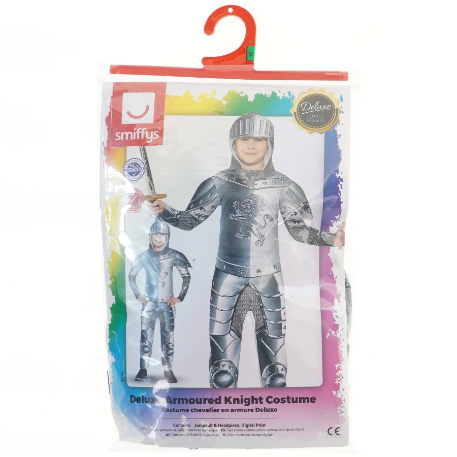 Ridderkostume barn str. 128 fra Smiffys (str. 128)