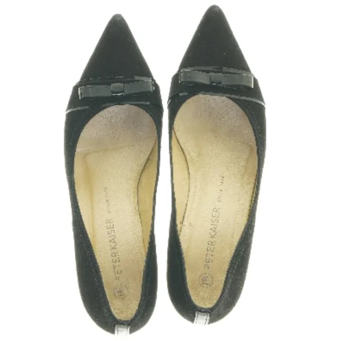 Sorte kittede hæle (størrelse 39) fra Peter Kaiser (str. 39 )