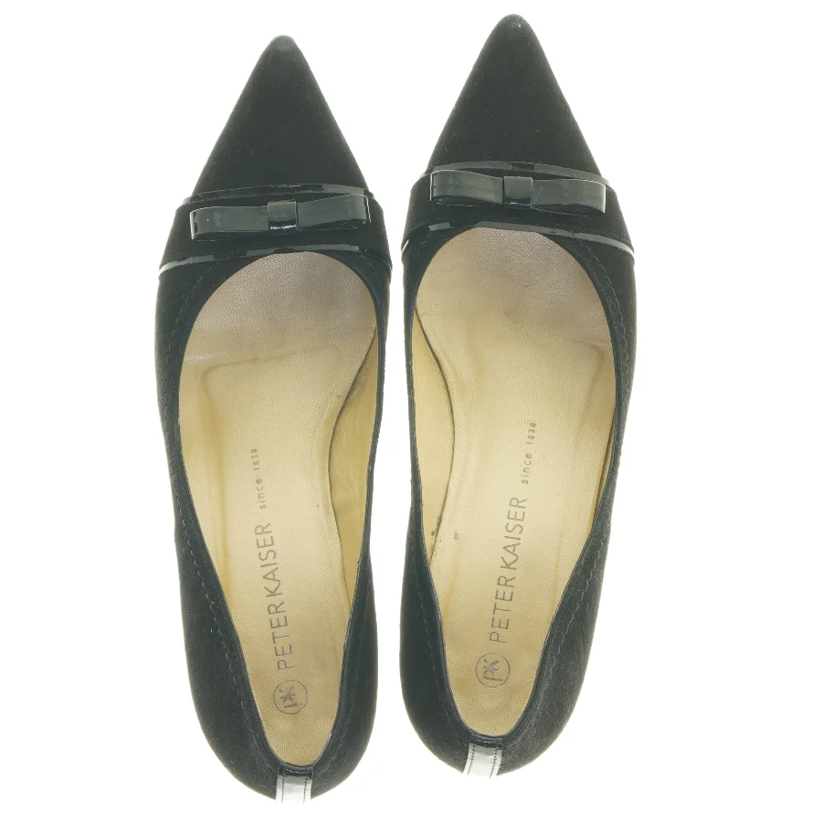 Sorte kittede hæle (størrelse 39) fra Peter Kaiser (str. 39 )