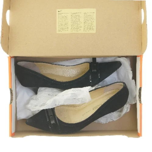 Sorte kittede hæle (størrelse 39) fra Peter Kaiser (str. 39 )