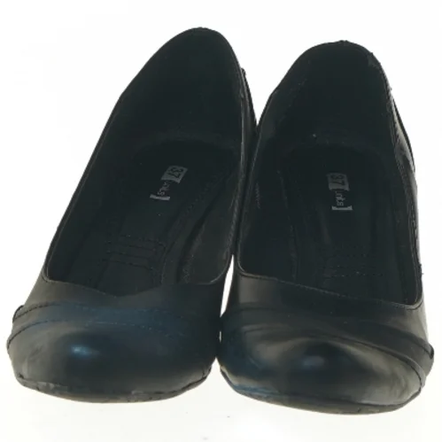 Sort damesko med hæl fra Units (str. 37 )