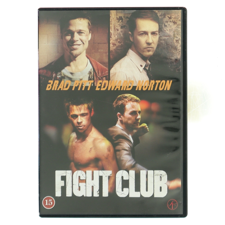 Fight Club med Brad Pitt (DVD)