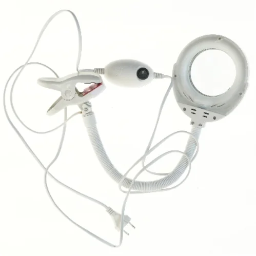 Forstørrelseslampe med klips (str. 60 cm)