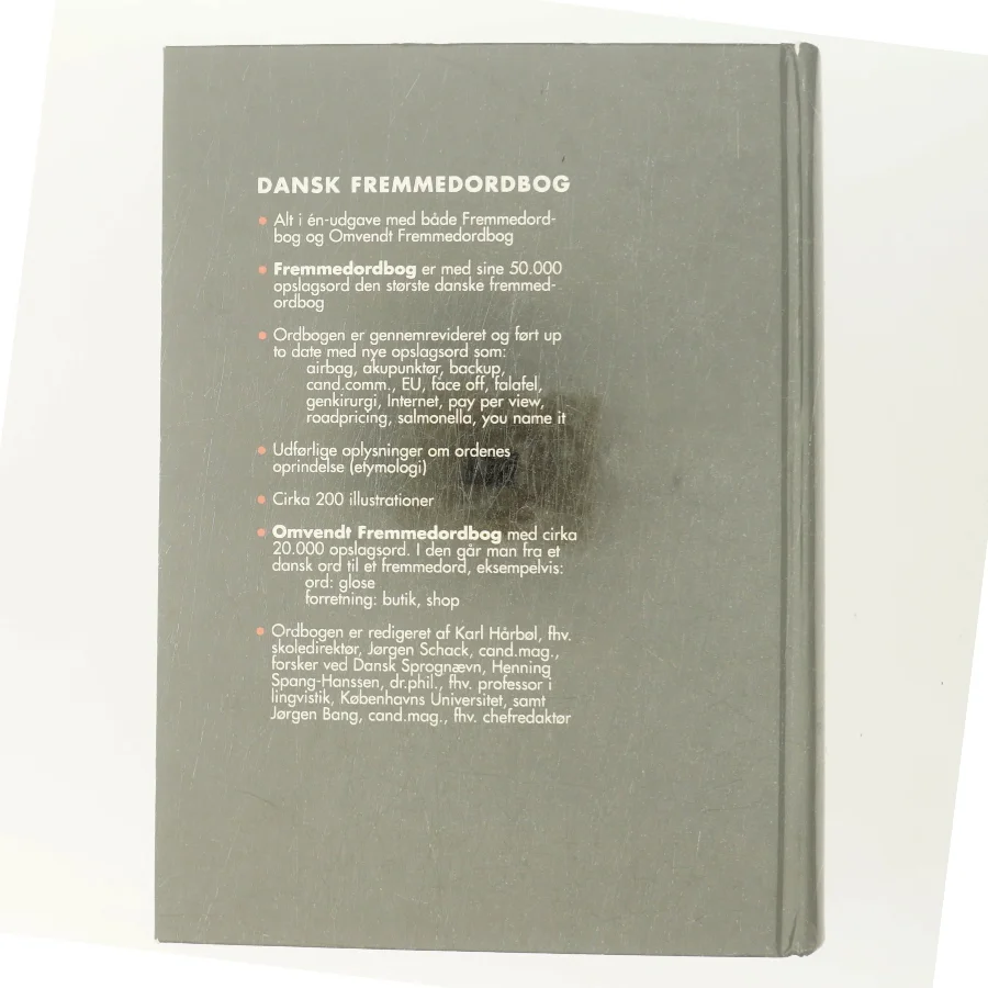 Dansk Fremmedordbog af Karl Hårbøl (Bog)