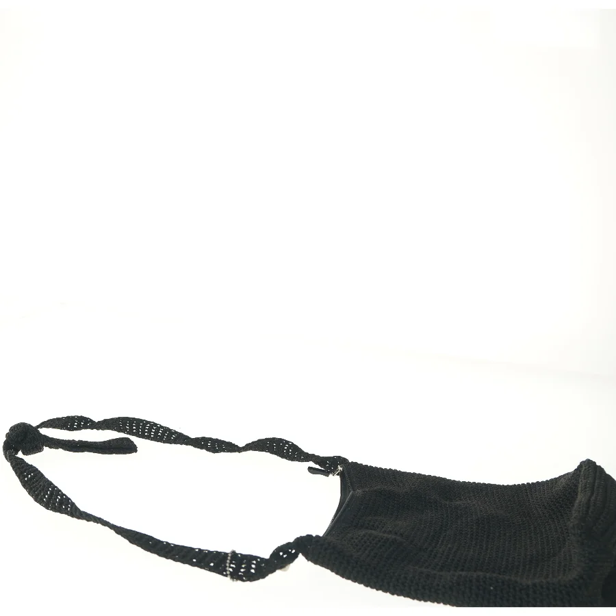 Hæklet skuldertaske (str. 25x26 cm)