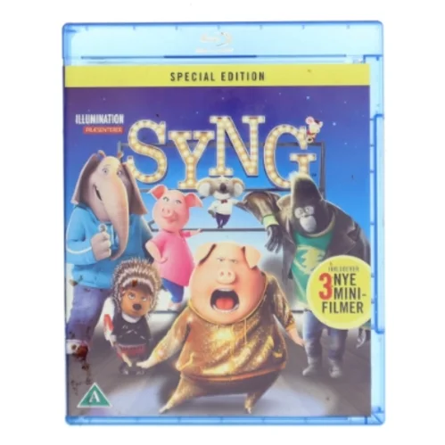 Syng                                        <span class="label label-blank pull-right" style="margin-right: 3px;">Special edition</span> med Matthew McConaughey (DVD)