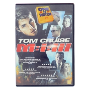 Mission Impossible 3 med Tom Cruise (DVD)