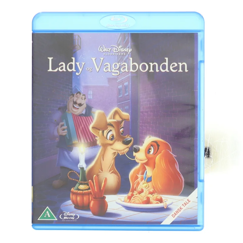 Lady og Vagabonden Blu-Ray (DVD)
