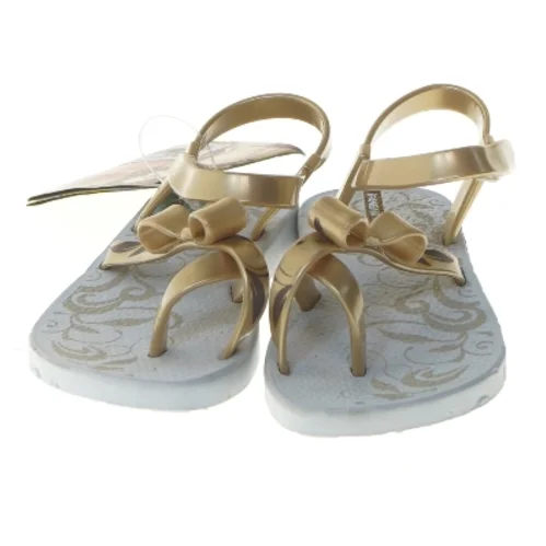 Guldfarvede sandaler med sløjfe fra Ipanema (str. 22-23 cm)