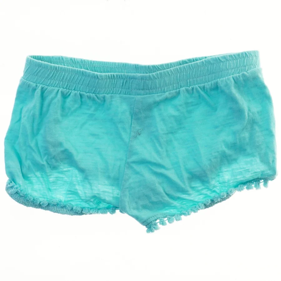 Turkise shorts med elastik og kvastkant fra Jumbo (str. 104)